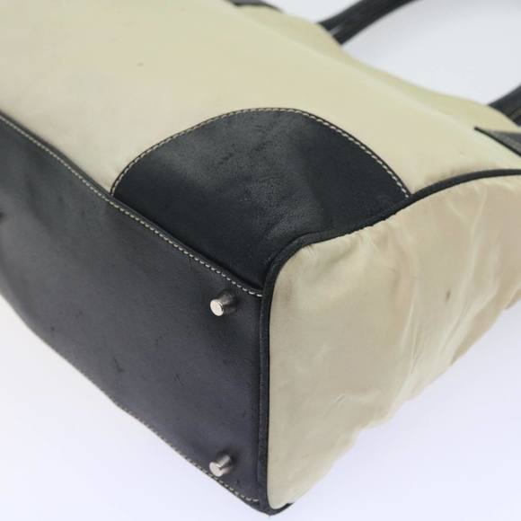 PRADA Tote Bag Nylon Beige Auth ar10404 - Picture 16 of 16